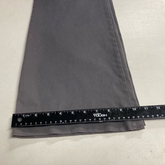 DAISY FEUNTES MODA Women’s Pants Gray Khaki Wide Leg Inseam 29.5 - Picture 3 of 10